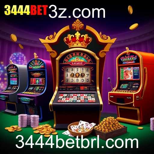 Explorando a Seção de Jogos de Cassino no 3444BET
